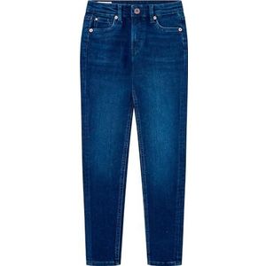 Pepe Jeans Jeans voor meisjes, Blauw (Denim-cr8), 10 jaar