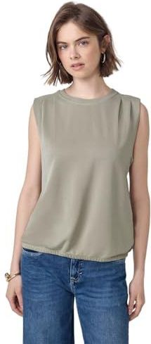 Street One - Studio - Silk-Look Top - Groen