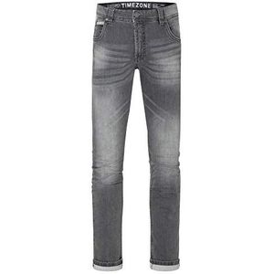 Timezone Slim Scotttz heren jeans, 8080|Aged Grey Wash, 38W x 34L