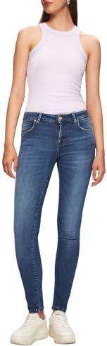 LTB - Jeans - Skinny - Donkerblauw - Katoenmix