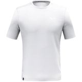 Salewa Puez Hyb Dry T-shirt Met Korte Mouwen Wit M Man