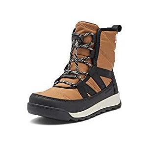 Sorel Unisex Kid's Whitney 2 korte kanten waterdichte winterlaarzen, Bruin Elk X Zwart, 37 EU