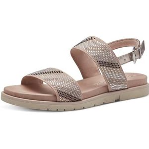 MARCO TOZZI Heeled Sandal by Guido Maria Kretschmer 2-28403-42 dames, Rose Met Comb, 38 EU