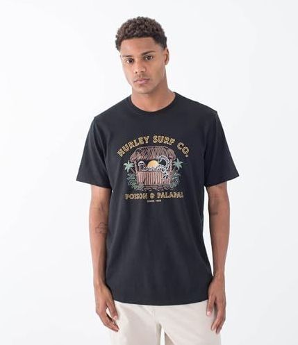 Hurley - Poison and Palapas - T-shirt - Heren
