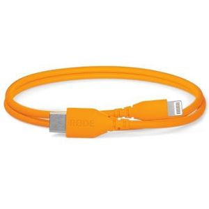 RØDE SC21 USB-C naar Lightning Kabel (30cm, Oranje)