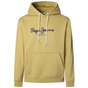 Pepe Jeans - Macbeth Plain - Hoodie - Geel - Katoen