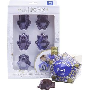 PME Harry Potter Chocolade Mallen Set, Honeyduke's Chocolade Kikker met Opvouwbare Dozen & Collector's Cards