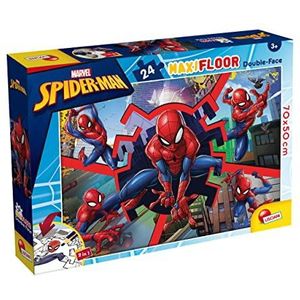 Lisciani Games Marvel Puzzel DF Maxi Floor 24 Spiderman, 99740