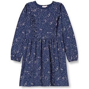 Noa Noa miniature Girl's AmeliaNNM Jurk, Print Blue, 122/7Y