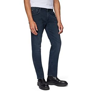 Mavi Marcus Slim Jeans voor heren, Dark Foggy Ink Comfort, 28W / 34L