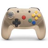 Retro Fighters - Brawler64 - Nintendo Switch - Draadloze Controller - Goud