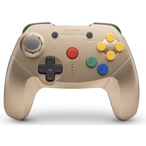 Retro Fighters - Brawler64 - Nintendo Switch - Draadloze Controller - Goud