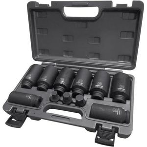 KRAFTWERK 381905 11-delige 12-kantige slagmoersleutel set 1/2 inch