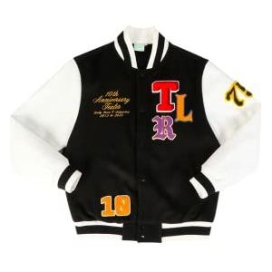 Tealer Varsity Jacket 10th Anniversry, zwart, XL heren, zwart., XL