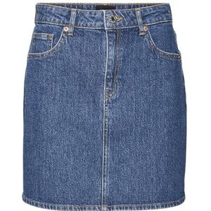 VERO MODA Vmtessa Hr Short DNM Skirt Mix Ga Noos Jeansrok voor dames, blauw (medium blue denim), XS