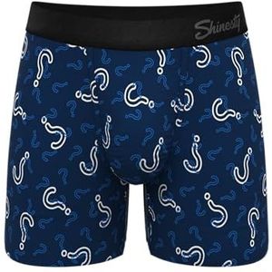 Shinesty Hammock Support Mens Underwear with Pouch | Mens Large Boxer Briefs Flyless | US Large Mystery