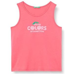 United Colors of Benetton 3I1XGH004 tanktop, aardbeirood 249, 62 meisjes