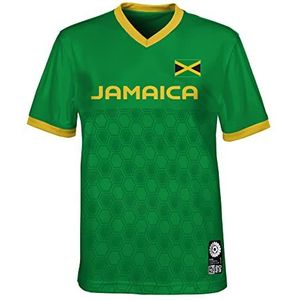 FIFA Officieel voetbalkampioenschap 2023 Jamaica T-shirt, groen, 8-10 jaar, uniseks, Groen, 8-10 Jaren
