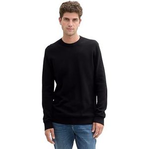 TOM TAILOR heren trui, 29999 - Black, M