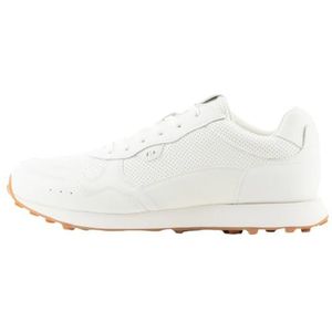 Armani Exchange Serg, Openwork, on Tone Laces Sneakers voor heren, gebroken wit, 43,5 EU, off-white, 43.5 EU