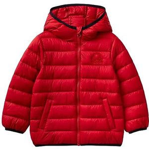 United Colors of Benetton Gevoerde jas voor baby's en jongens, Rosso 0v3, 90