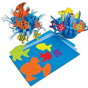 Springboard Habitat Bursts Craft Activity Pack - onder de zee (Pack van 30)