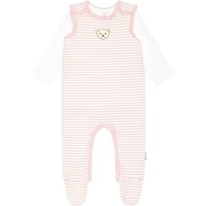 Steiff Uniseks basic baby-pyjama voor peuters, Zilverroze., 86 cm