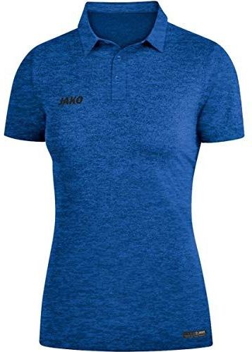 JAKO - Poloshirt Premium Basics, Dames, Koninklijk Gevlekt, 44