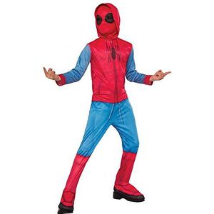 Marvel – i-640129l – kostuum klassiek design – Sweat – Spider-Man Homecoming met couvre-Bottes + bivakmuts – maat L