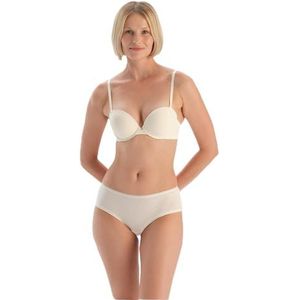 Dagi Dames Ecru Underwear Slips Hipster, XL, ecru, XL