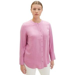 TOM TAILOR Plussize damesblouse, 33963 - Mauvy Plum Melange, 48 NL