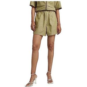 G-STAR RAW Dames Sport Wmn Shorts, meerkleurig (Avocado/Milk D23313-D123-D857), XXS, meerkleurig (avocado/melk D23313-d123-d857), XXS