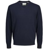 Jack & Jones - JPRBLAMERINO - Trui - Nachtblauw - V-hals