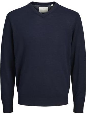 Jack & Jones - JPRBLAMERINO - Trui - Nachtblauw - V-hals