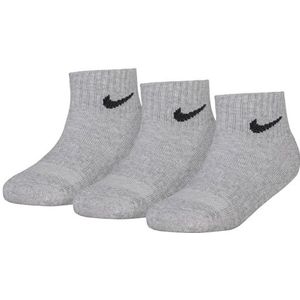 Nike - Prestaties Basic - Sportsokken - Dark Grey Heather - 3-pack