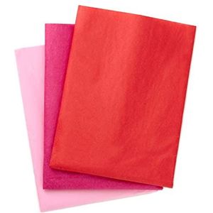 Hallmark Fuchsia, rood en roze bulk vloeipapier voor geschenkverpakking (120 vellen) voor geschenkzakjes, Moederdag, bruidsdouche, Valentijnsdag, feestdagen