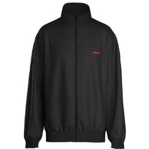 Regular fit sweatjack van katoenmix, model 'AUSTIN'