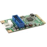 InLine 66900 Mini PCIe kaart, 2x USB 3.0