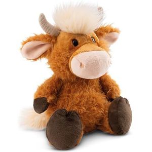 NICI knuffel Hooglander McMooray 33cm bruin - Zacht speelgoed gemaakt van pluche, schattig pluchen knuffeldier om mee te knuffelen en te spelen, voor kinderen en volwassenen - 61118