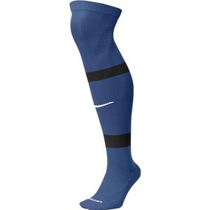 Nike Uniseks-Volwassene Sokken U Nk Matchfit Knee High - Team, Koningsblauw/Midnight Navy/Wit, CV1956-463, L