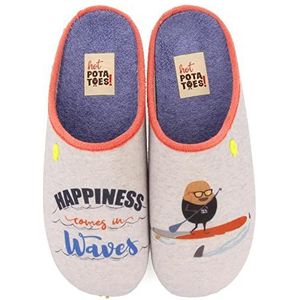Hot Potatoes 65674-P, pantoffels Heren 40 EU