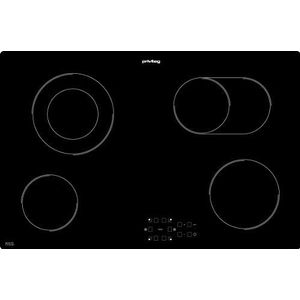 Privileg PCTAC 7042 NE Keramische kookplaat, 77 cm, duo-kookzone, touch-bediening, kinderbeveiliging, timer met automatische uitschakeling, restwarmte-indicator