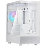 SilverStone - Lucid 04 - Mini Tower Behuizing - Micro-ATX - Gehard Glas
