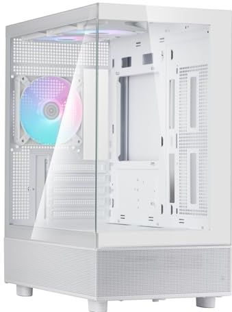SilverStone - Lucid 04 - Mini Tower Behuizing - Micro-ATX - Gehard Glas