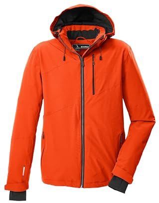 killtec - KSW 24 MN - Ski Jacket - Oranje - Met Afneembare Capuchon