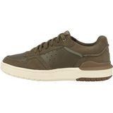 Clarks - Courtlite2 Lo - Leren Sneakers - Bruin - Casual