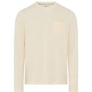 Brax Heren  Style TIMON cream, crème wit, maat M