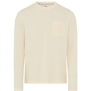 Brax Heren  Style TIMON cream, crème wit, maat M