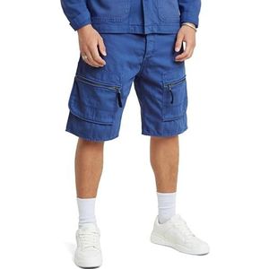 Denim Cargo Loose Short, blauw (Faded Blue Papillon Gd D24442-d551-g336), 29W