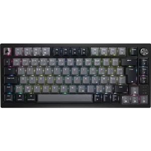 Corsair K65 Plus Wireless 75% RGB mechanisch gamingtoetsenbord - MLX Red voorgesmeerde lineaire schakelaars - Keycaps PBT Dye-Sub - iCUE compatibel - PC, PS5, PS4, Xbox - AZERTY FR - zwart/grijs